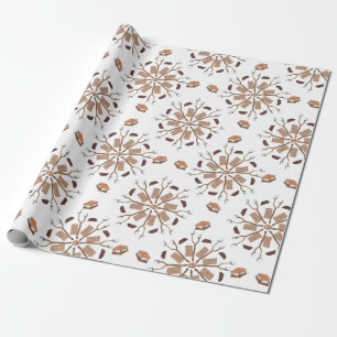S’mores Mandala Pattern Wrapping Paper