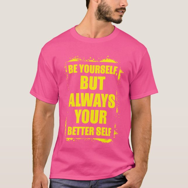 S Motivation quote funny T-Shirt (Front)