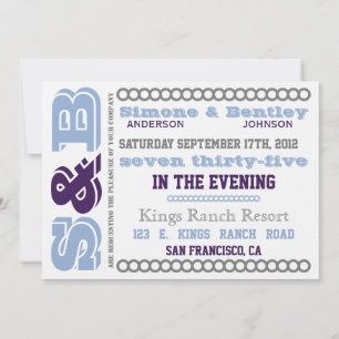 S n' B Invitation
