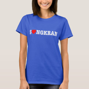 S❤NGKRAN ~ Heart (Love) Songkran T-Shirt