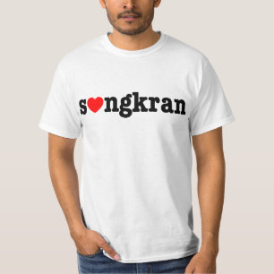 s❤ngkran ~ Heart (Love) Songkran T-Shirt