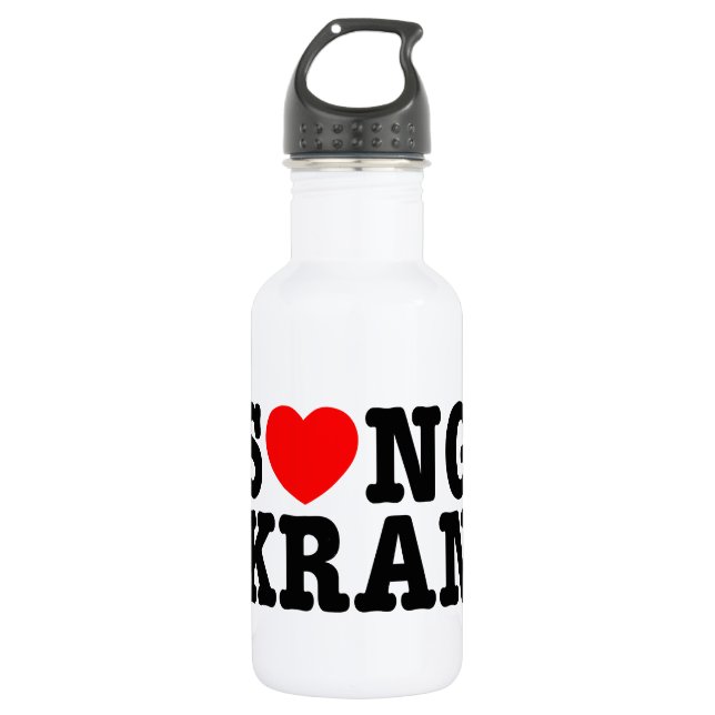 S❤NGKRAN ~ Heart Songkran 532 Ml Water Bottle (Front)
