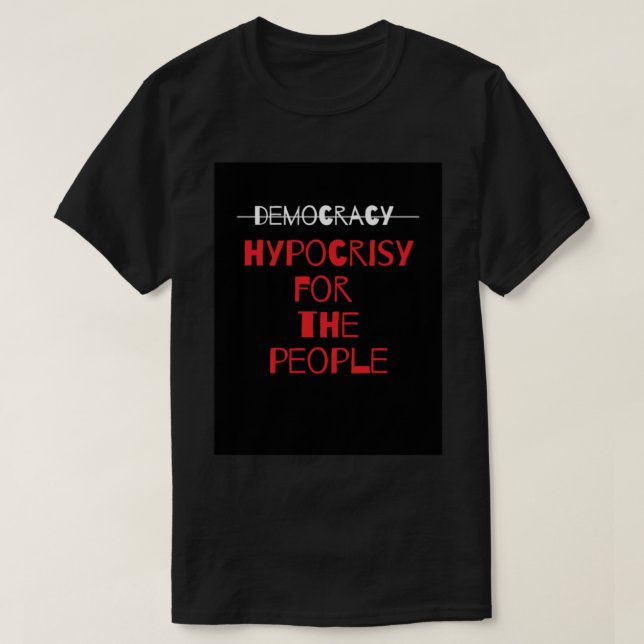 S.O.I.L- Hypocrisy for the people   T-Shirt (Design Front)