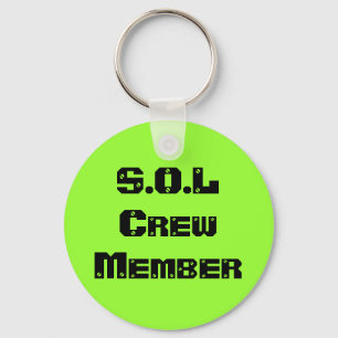 S.O.L Crew Member Key Ring