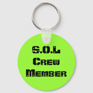 S.O.L Crew Member Key Ring