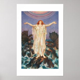 S.O.S.   Evelyn De Morgan Poster