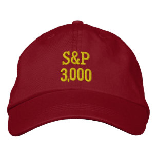 S&P 3000 points Embroidered Hat