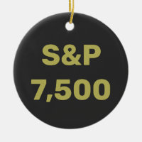 S&P 7,500 Level Stock Market Index Celebration