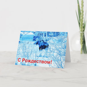 S Rozhdestvom (С Рождеством) - Urban Mo Holiday Card