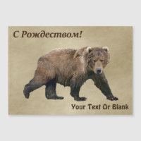 S Rozhdestvom - Kodiak Bear