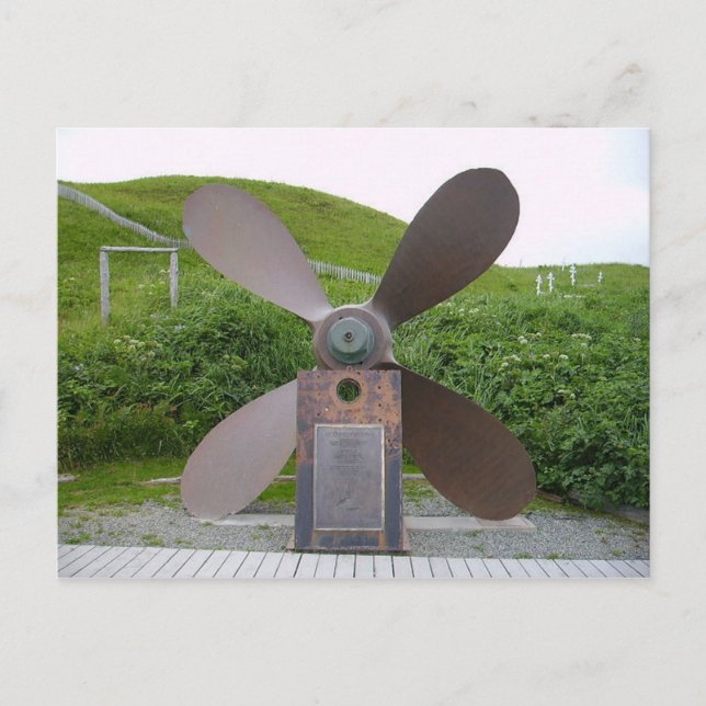 S. S. Northwestern Memorial, Unalaska, AK Announcement Postcard (Front)