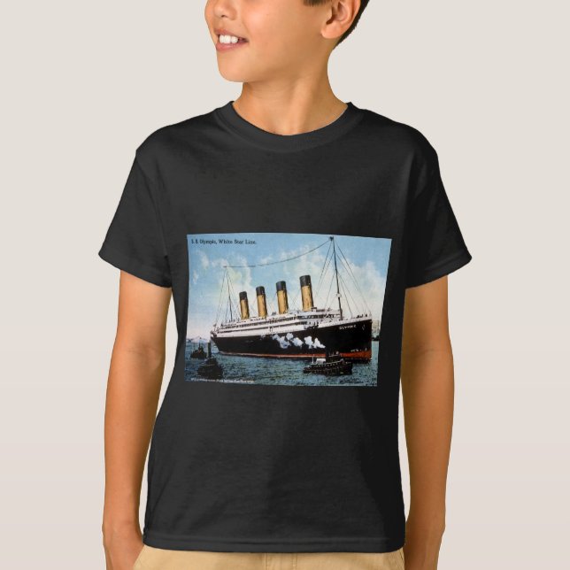 S.S. Olympic Star, White Star Line, 1913 T-Shirt (Front)