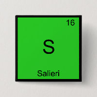 S - Salieri Funny Chemistry Element Symbol T-Shirt