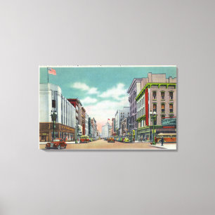 S Salina Street from Fayette Street Canvas Print