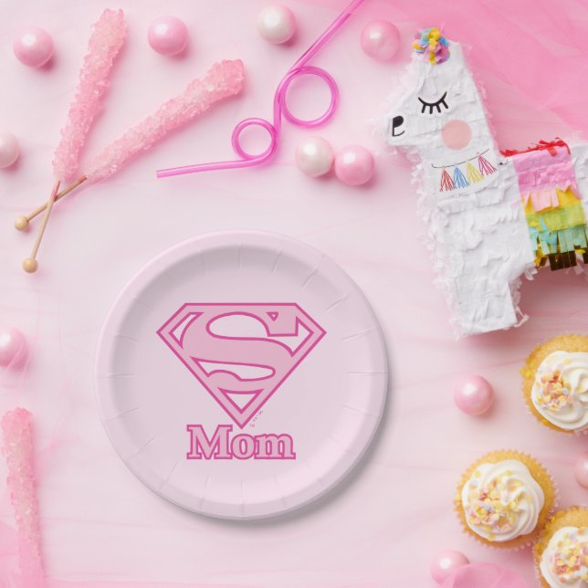 S-Shield Mum Paper Plate (Party)