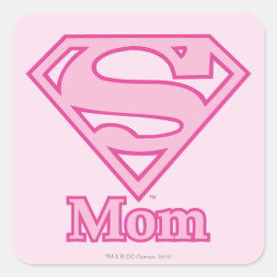 S-Shield Mum Square Sticker
