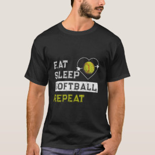 S Softball N Softball Players T-Shirt