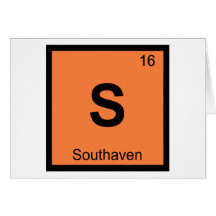 S - Southaven Mississippi Chemistry Periodic Table