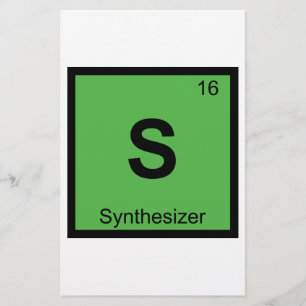 S - Synthesizer Music Chemistry Periodic Table