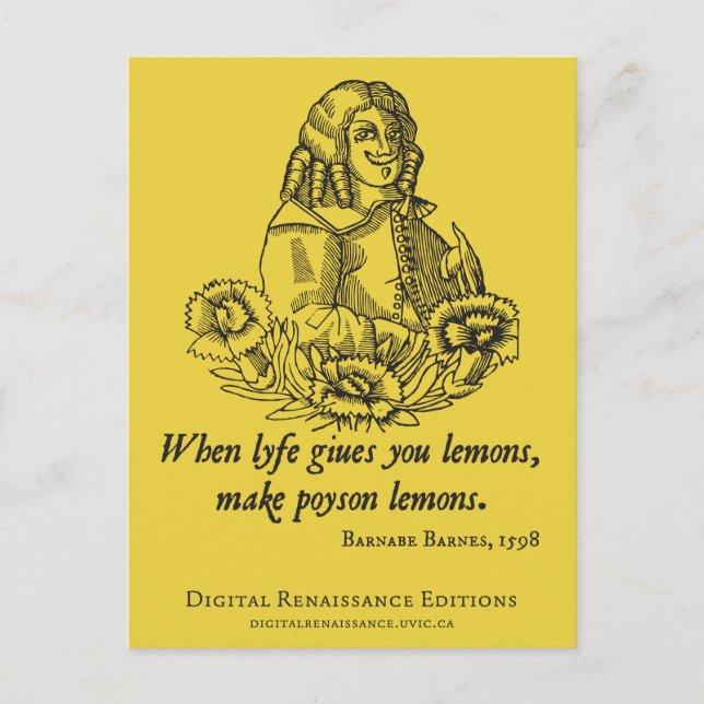 S(t)age Advice Postcard (Front)