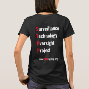 S.T.O.P. Eye/name Athletic Tee - Women's - Black