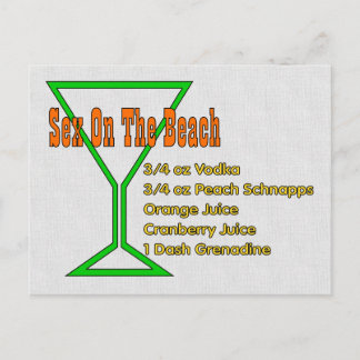S*x On The Beach Postcard