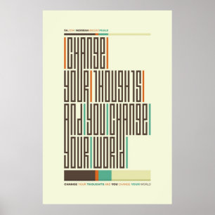 SA.0294 - Norman VP Quote Typography Poster