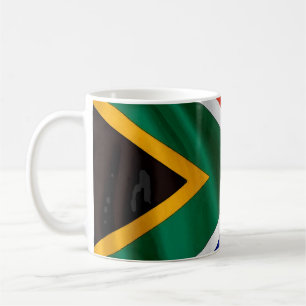 SA Flag  Coffee Mug