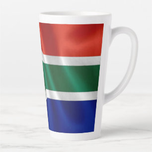 SA Flag Latte Mug