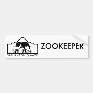 sa logo, ZOOKEEPER Bumper Sticker
