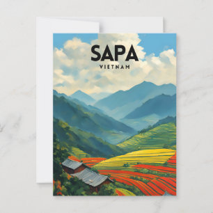 Sa Pa Vietnam Postcard