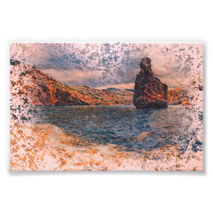 Sa Polleta des Punset & Benirràs Bay, Ibiza Photo Print