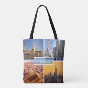 SA Saudi Arabia - Mosque - Mecca - Rub Al Khali - Tote Bag
