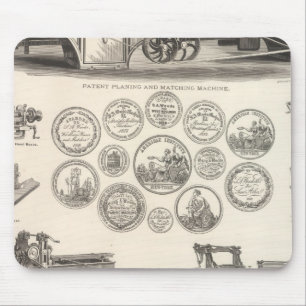 SA Woods Machine Company Mouse Mat