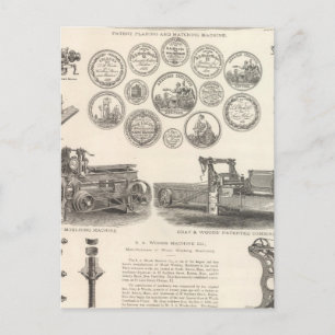 SA Woods Machine Company Postcard