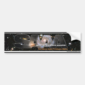 SAAA logo bumpersticker Bumper Sticker