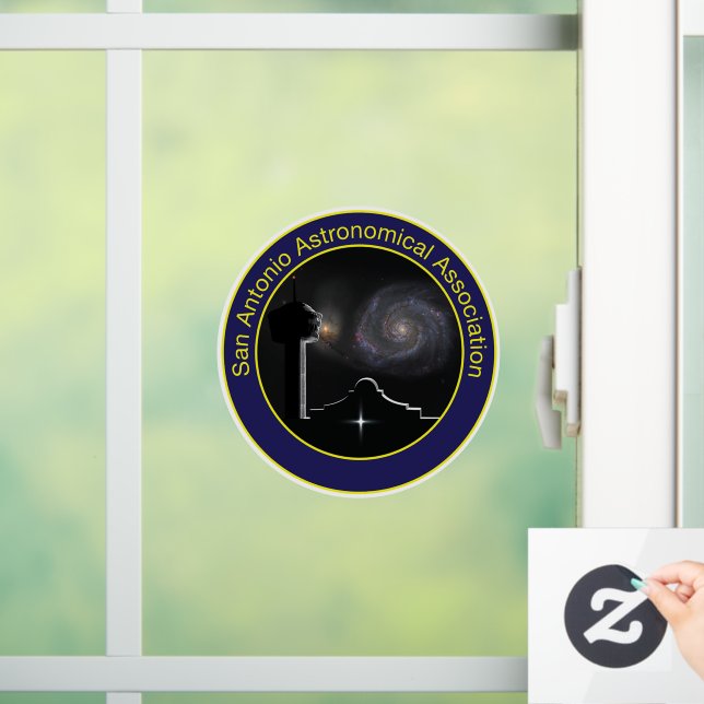 SAAA logo clear window cling (Home)