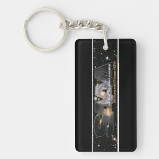 SAAA rectangle key chain