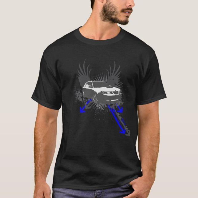Saab92x.com 2008 shirt - 01 - Blue (Front)