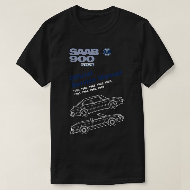 SAAB 900    T-Shirt (Design Front)