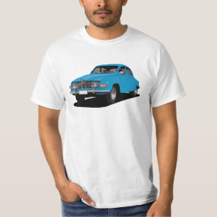 Saab 96 in 6 colors - DIY T-Shirt
