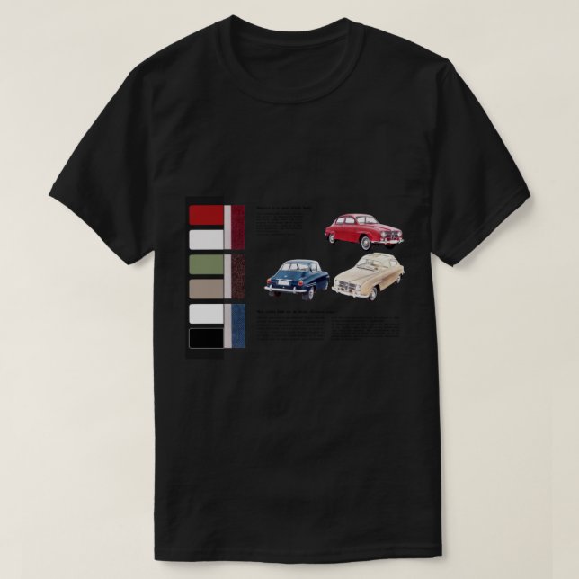 SAAB 96     T-Shirt (Design Front)