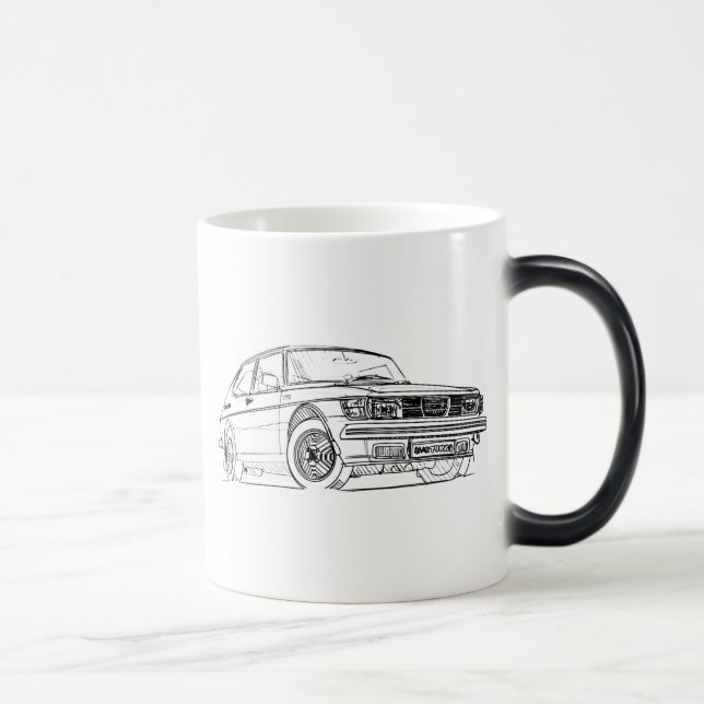 Saab 99 1976 magic mug (Right)