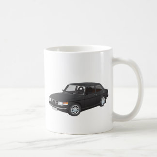 Saab 99 black coffee mug