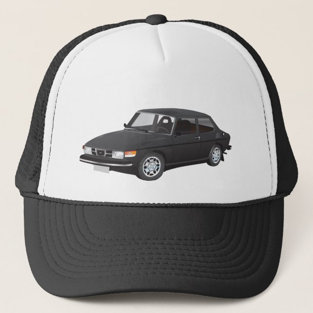 Saab 99 cap - trucker hat (Front)