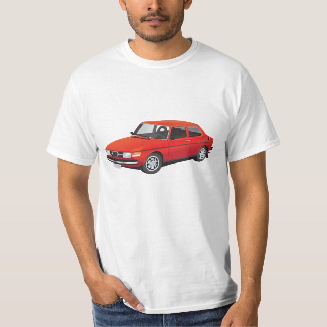 SAAB 99 red T-Shirt (Front)