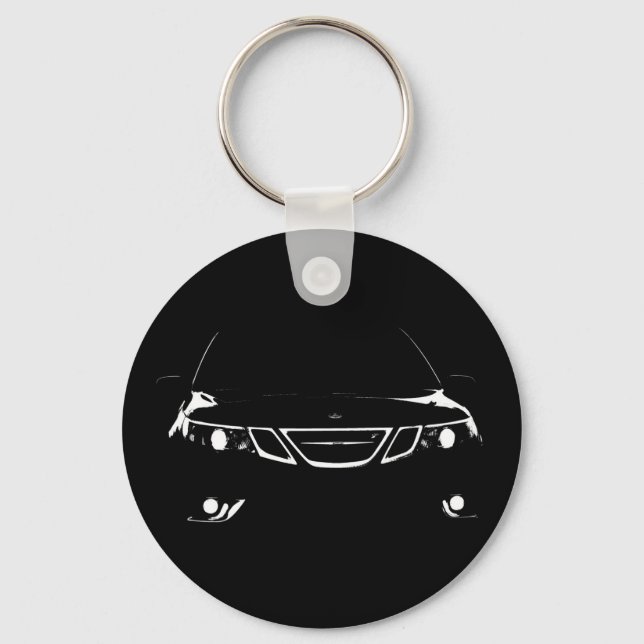 Saab 9-3 Aero Keychain (Front)