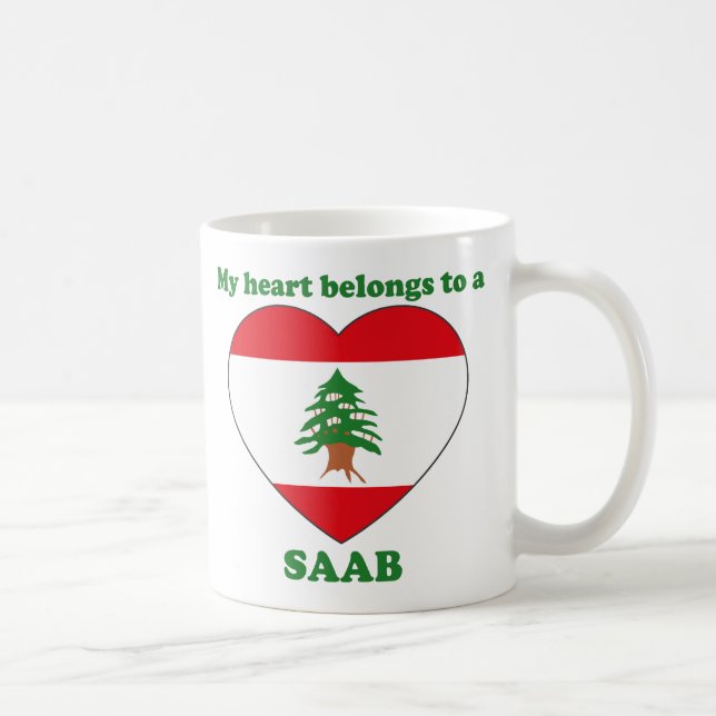 Saab Coffee Mug (Right)