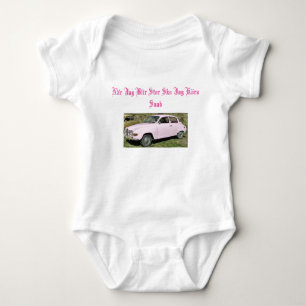 saab v4 baby bodysuit