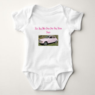 saab v4 baby bodysuit